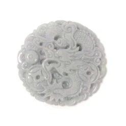 140cts Jadeite Dragon Pendant Approx 50mm, 1PC