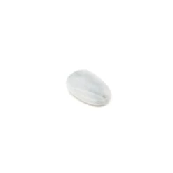 20cts Type A White Burmese Jade Plain Rounded Pear Approx 20x30mm Pendant