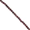 15cts Garnet Faceted Rounds Approx 2.5mm, 38cm Strand