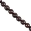 470cts Star Garnet Plain Rounds Approx 10 To 11mm, 38cm Strand