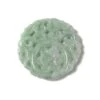 100cts Type A Jadeite Hollow Carving Flower Pendant, Approx 50mm, 1pcs