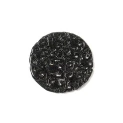 12cts Type A Black Jadeite Carving Pendant Approx 30mm