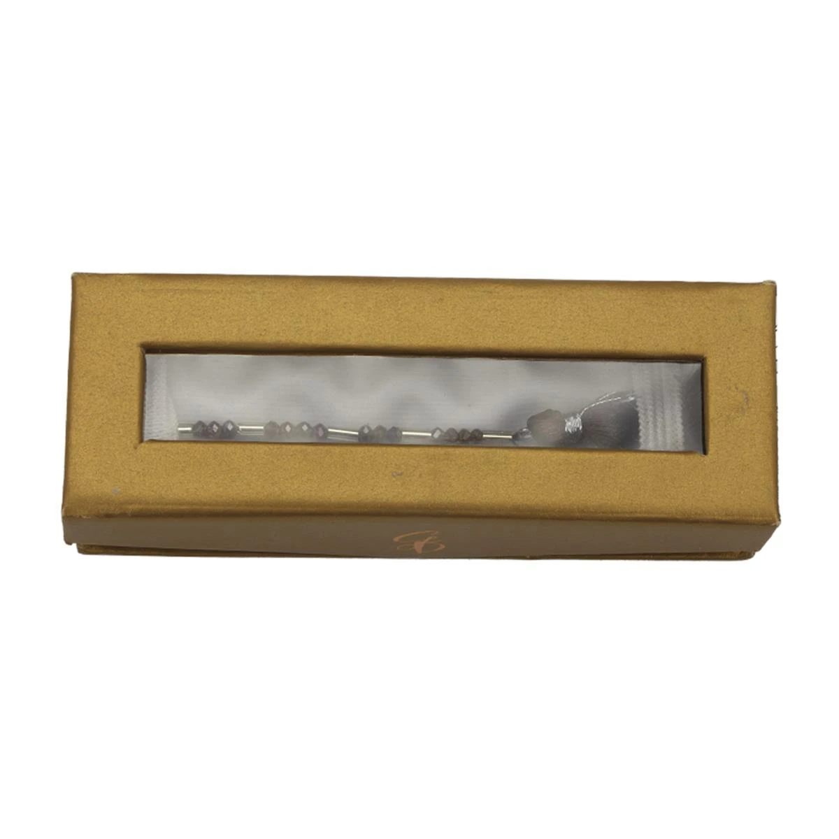 2.30cts Champagne Diamond Faceted Rondelles Approx 2mm, 6cm Strand With Spacers - Image 3