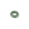 Type A 29cts Green Burmese Jade Plain Donut Approx 25mm Loose Bead Pendant