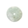 60cts Type A White Jadeite Carved Donut Appox. 26mm, 1pc
