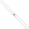 18" 9ct White Gold Prince Of Wales Chain