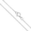 925 Sterling Silver 30 Inch Diamond Cut Curb Chain 1.8mm With Spring Lock Pack Of 1pc