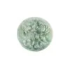 200cts Double-Side Carved Flower Type A Floating Flower Jadeite Pendant, Approx 50mm, 1pcs