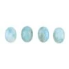 22cts Larimar Oval Cabochons Approx 14x10mm (Pack Of 4)