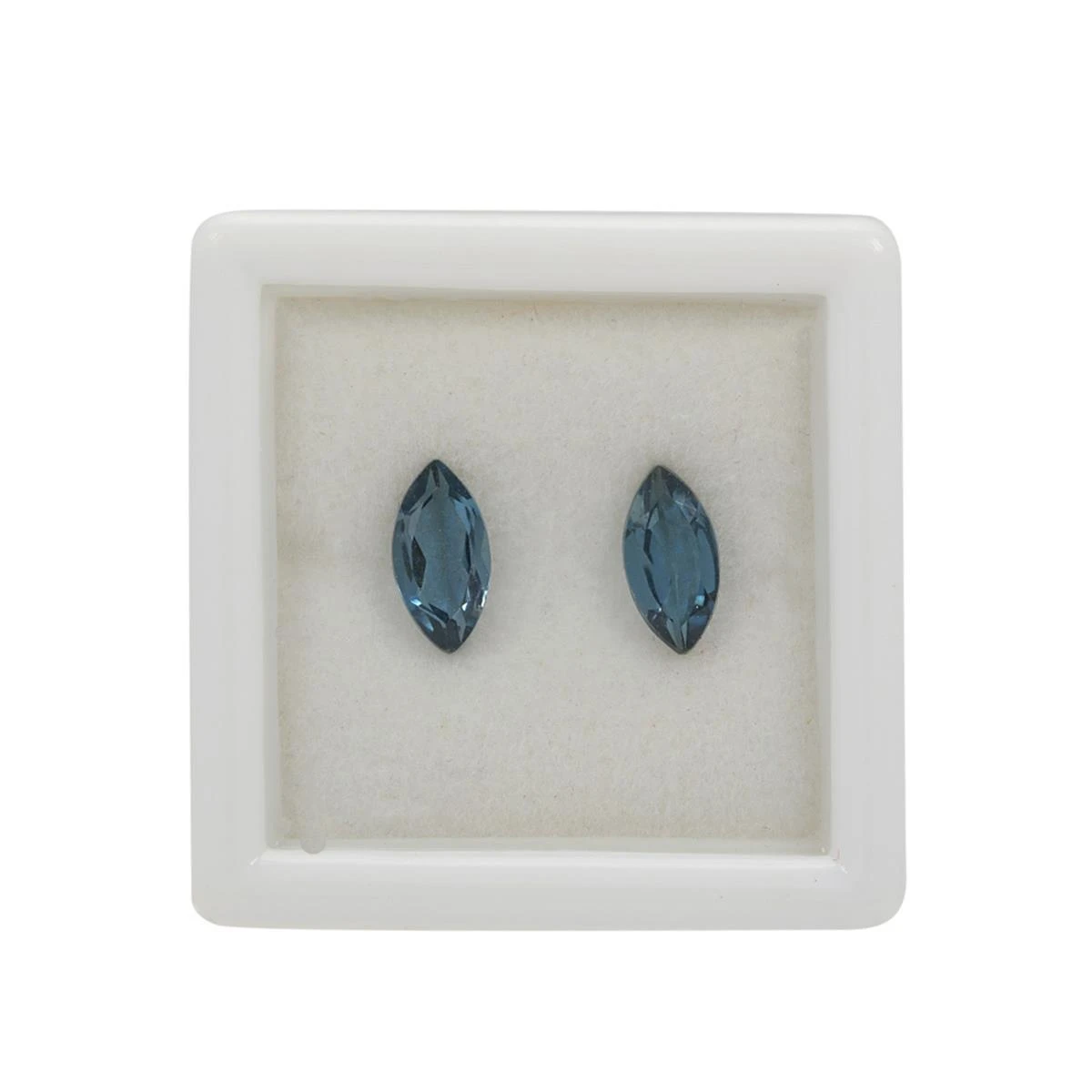 0.95cts London Blue Topaz Brilliant Marquise Approx 8x4mm (Pack Of 2)
