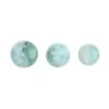 7cts Pectolite (N) Cabochon Round Approx 7 To 9mm Loose Gemstone, (Set Of 3)