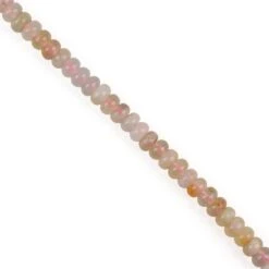 185cts Sakura Agate Plain Rondelles, Approx 5x8mm, 38cm Strand