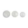 25cts White Moonstone Round Cabochons Approx 12 To 16mm, (Set Of 3)