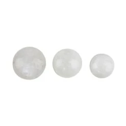 25cts White Moonstone Round Cabochons Approx 12 To 16mm, (Set Of 3)