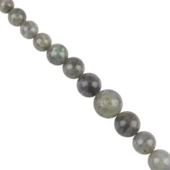 540cts Labradorite Graduated Approx Rounds Approx 10 To 20mm, 38cm Strand